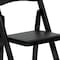 Flash Furniture Folding Chair, Wood, Black XF-2902-BK-WOOD-GG - alternate 10